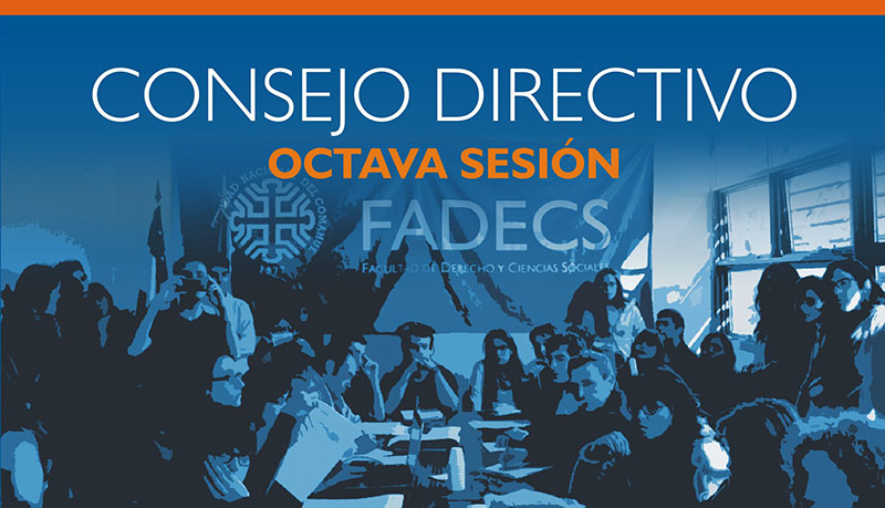 OCTAVA SESIÓN ORDINARIA DE 2019 DEL CONSEJO DIRECTIVO DE LA FADECS